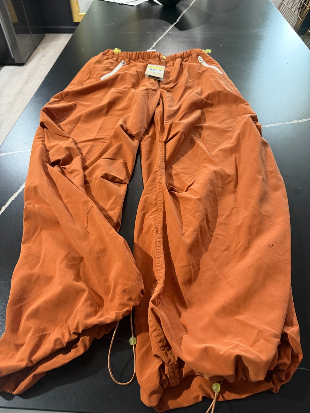 Nike Men's Drawstring Joggers - Rust Orange